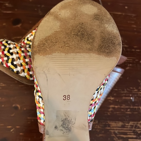 house of harlow sandals | tan wedges | house of harlow shoes |size 7 - Picture 5 of 6